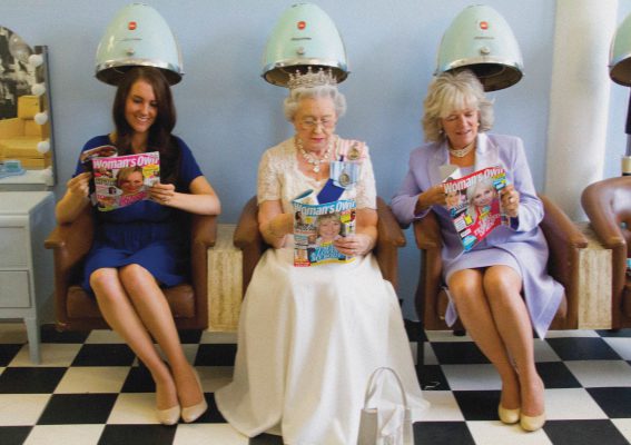 Alison Jackson - Kate, The Queen & Camilla at the Hairdresser