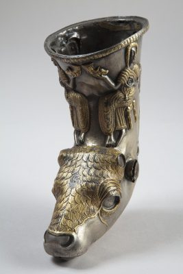 Rhyton Poroina Mare, late 4th century BC-early 3rd century BC, National History Museum of Romania. Photo: Ing. Marius Amarie